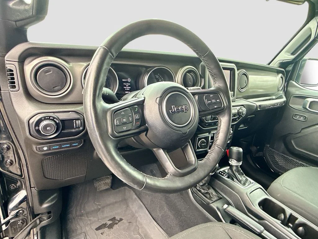 Used 2023 Black Jeep Willys 4xe image 12