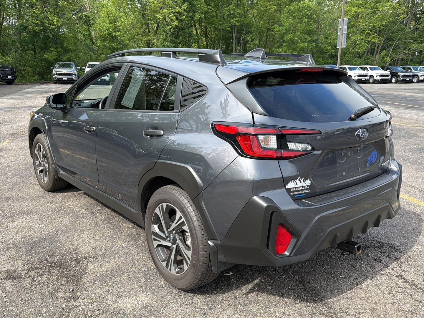 Used 2024 Magnetite Gray Metallic Subaru Premium image 10