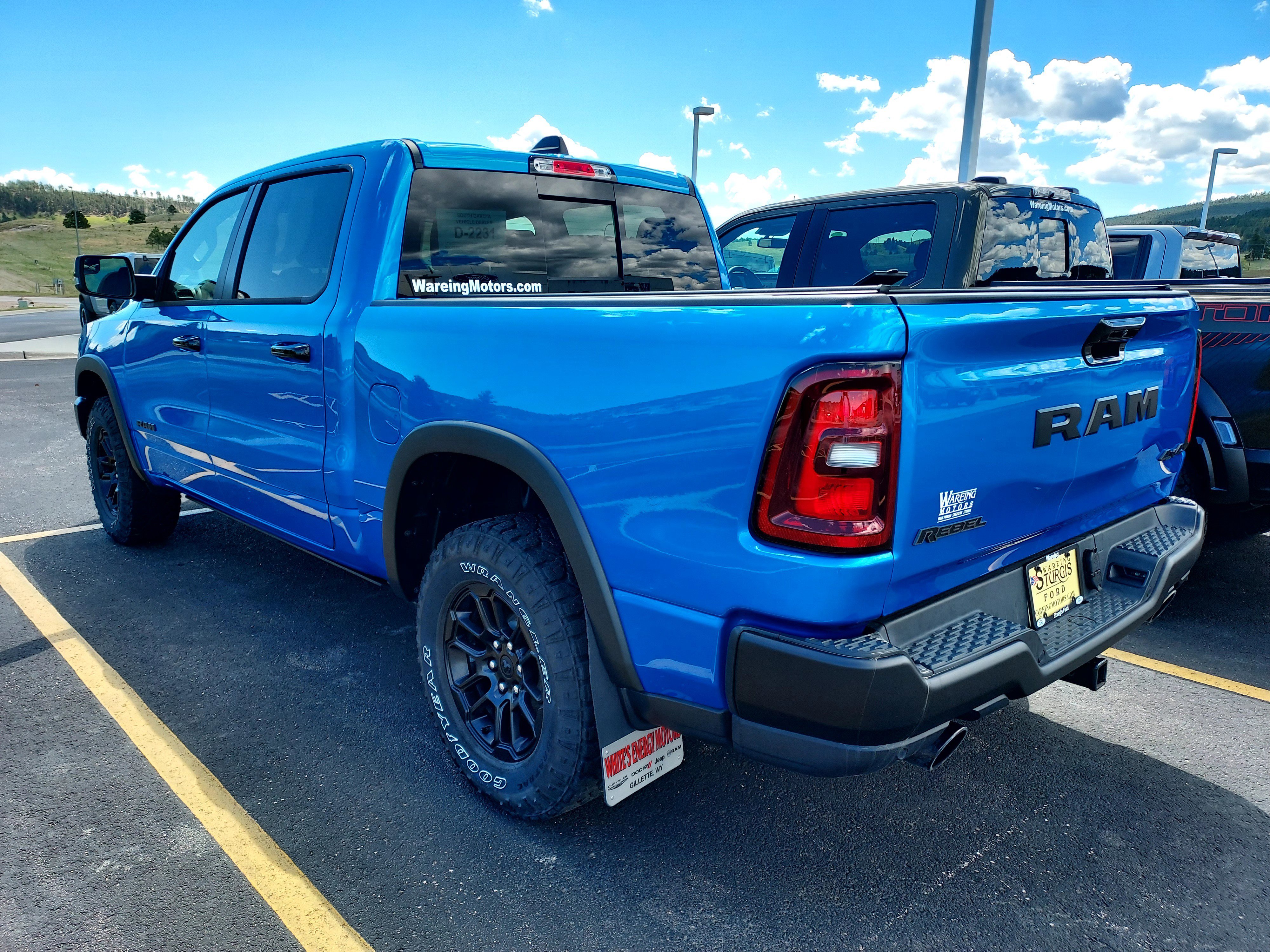 Used 2025 Hydro Blue Pearlcoat Ram Rebel image 4