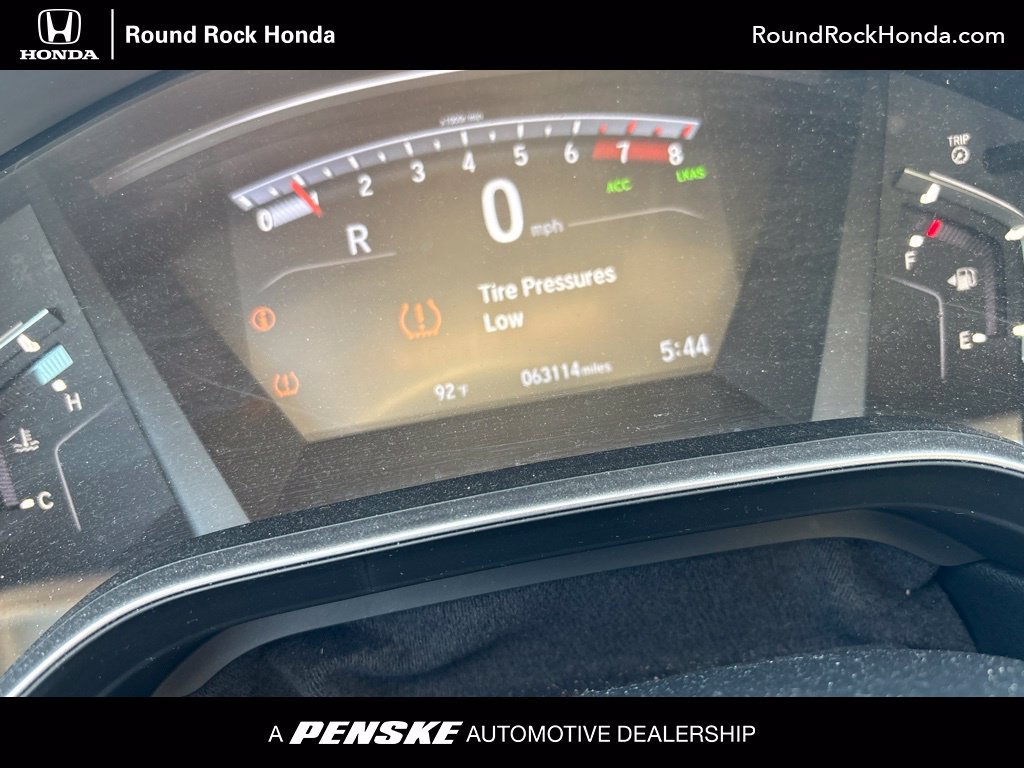 Used 2020 Radiant Red Metallic Honda EX image 1
