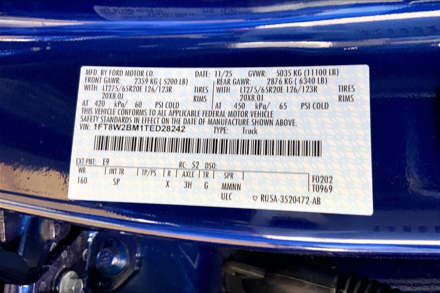 New 2026 Argon Blue Metallic Ford F-250® King Ranch® image 18