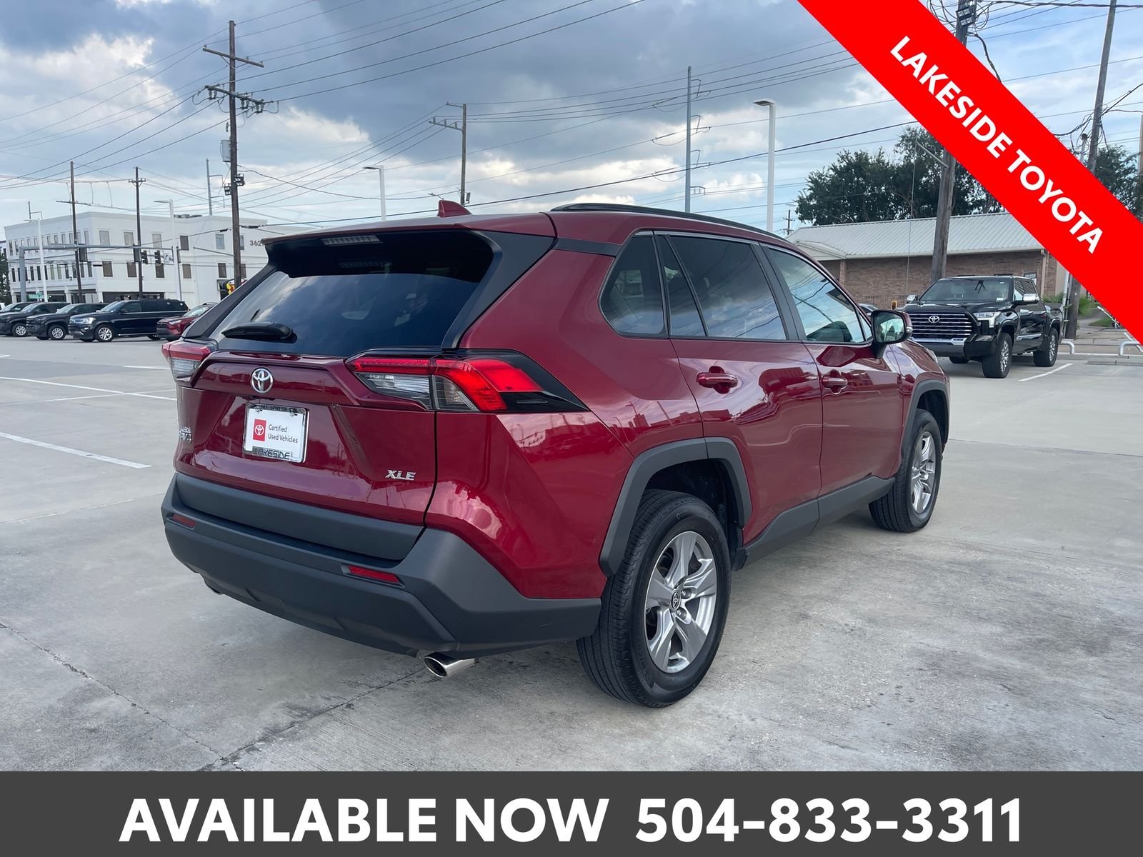 Certified Used 2025 Red Toyota XLE image 6