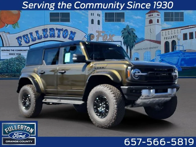 New 2026 Shelter Green Metallic Ford Raptor image 1