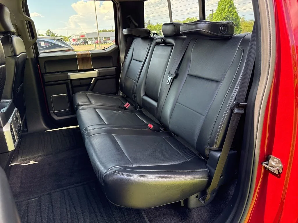 Used 2017 Ruby Red Metallic Tinted Clearcoat Ford Lariat image 30