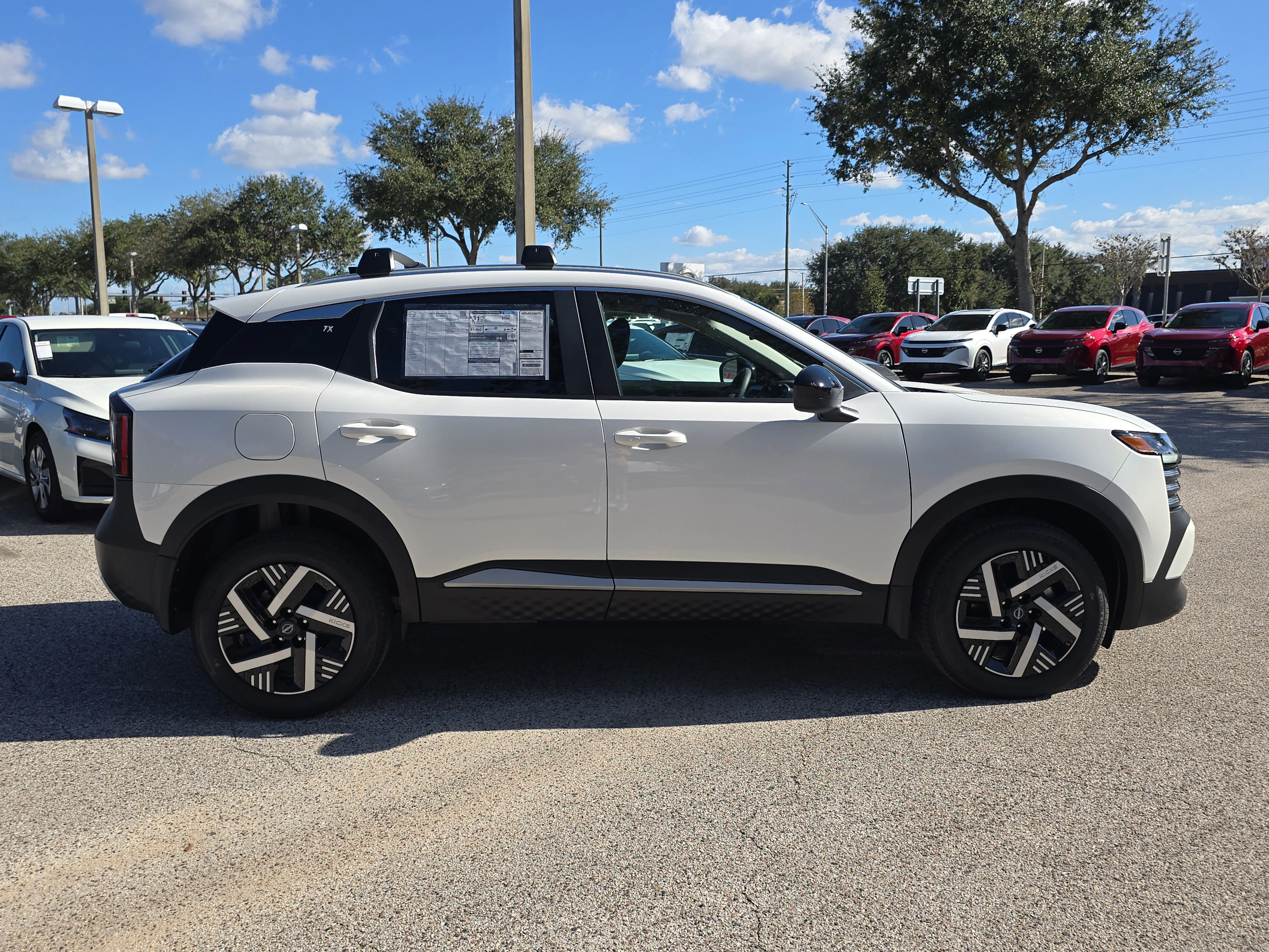 New 2026 Aspen White TriCoat Nissan SV image 9