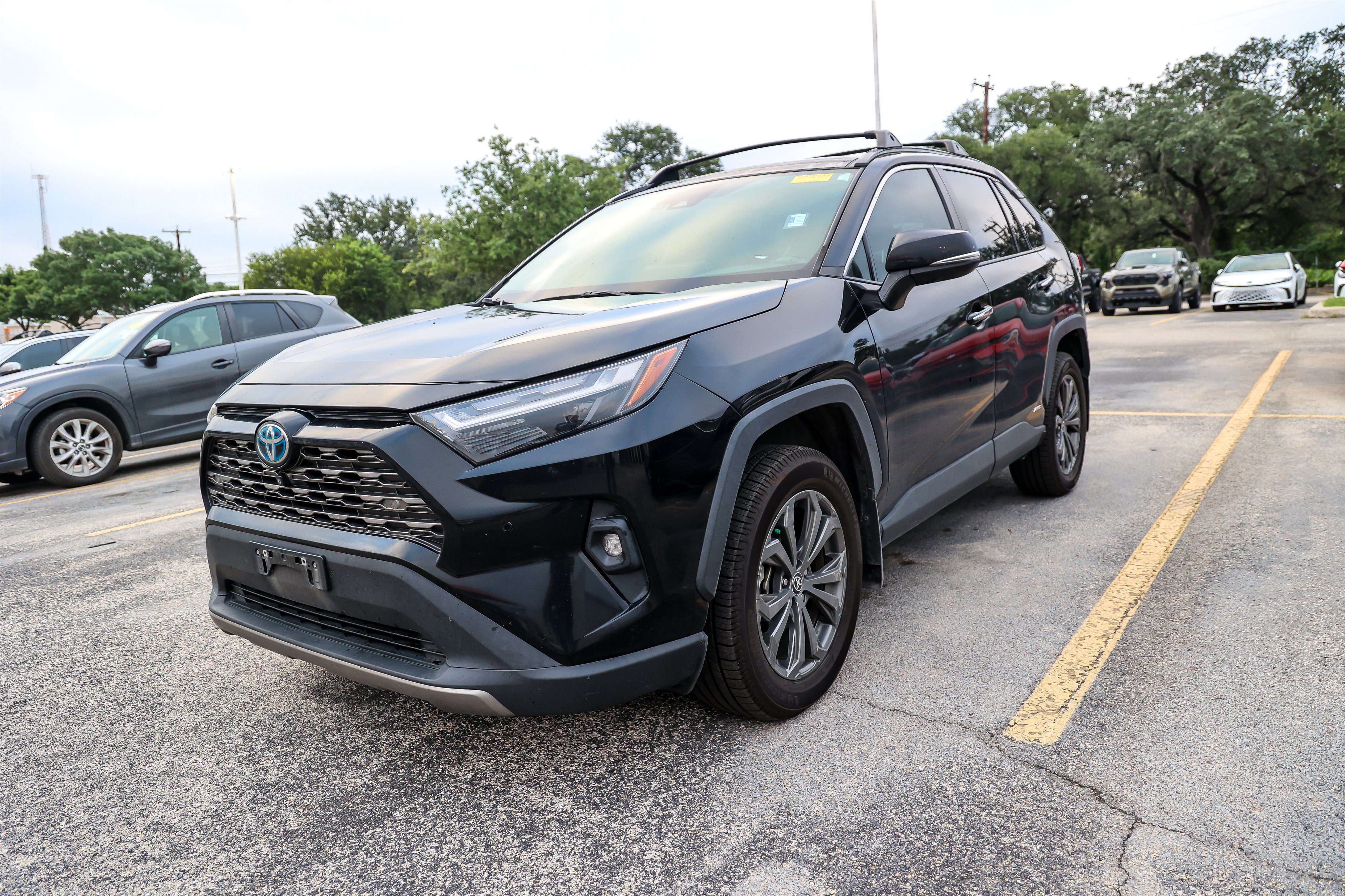 Used 2022 MIDNIGHT BLACK ME Toyota Hybrid Limited image 1
