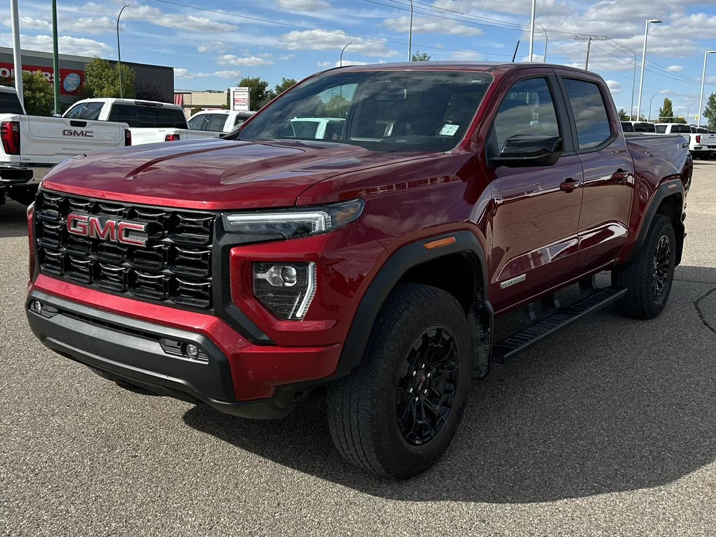 Used 2026 Red GMC Elevation Crew Leather 4x4 image 1