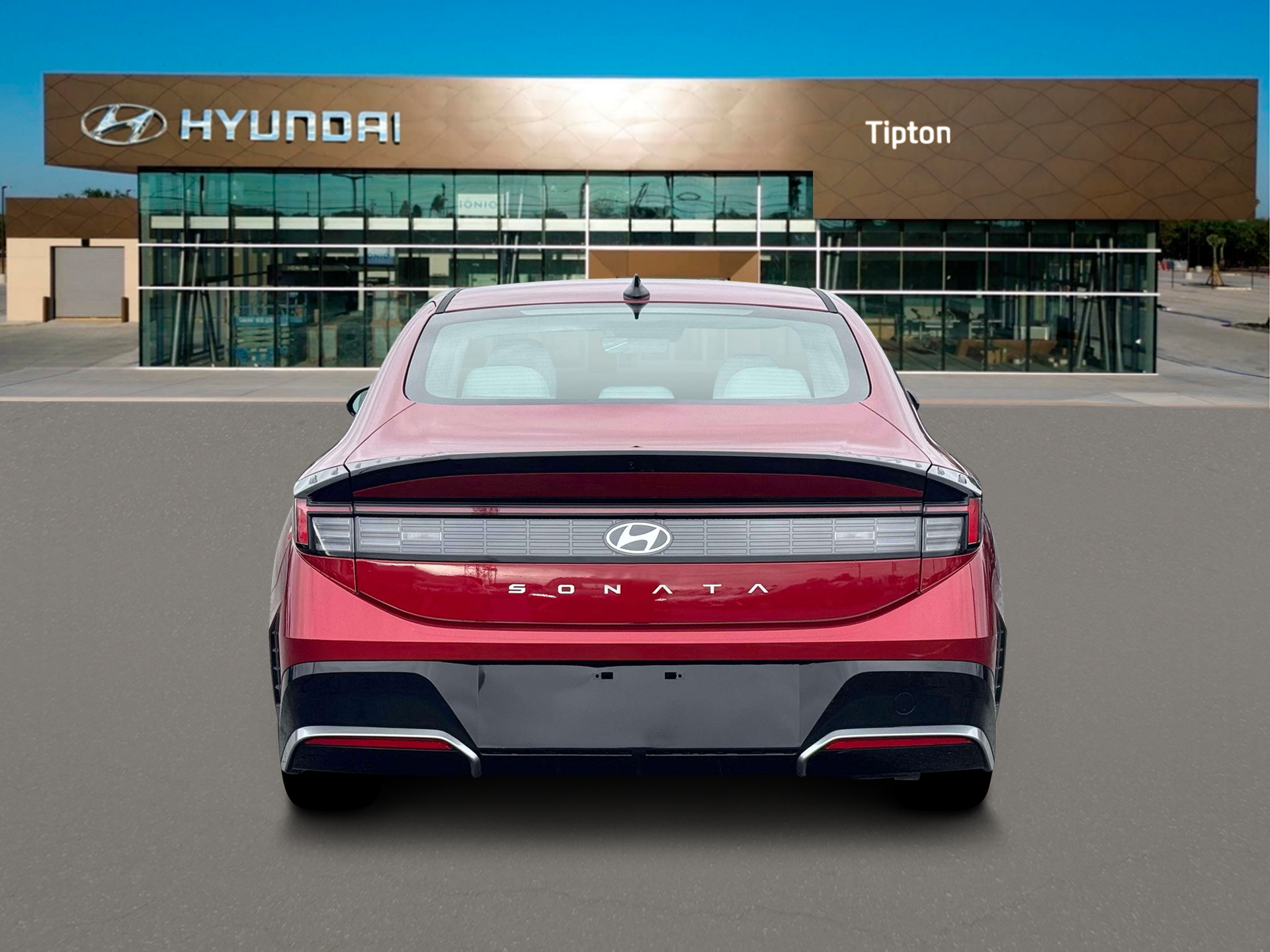 New 2026 Red Hyundai SEL Sport image 6