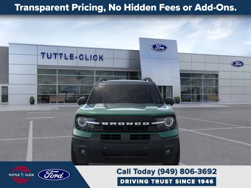 New 2025 Eruption Green Metallic Ford Outer Banks image 6