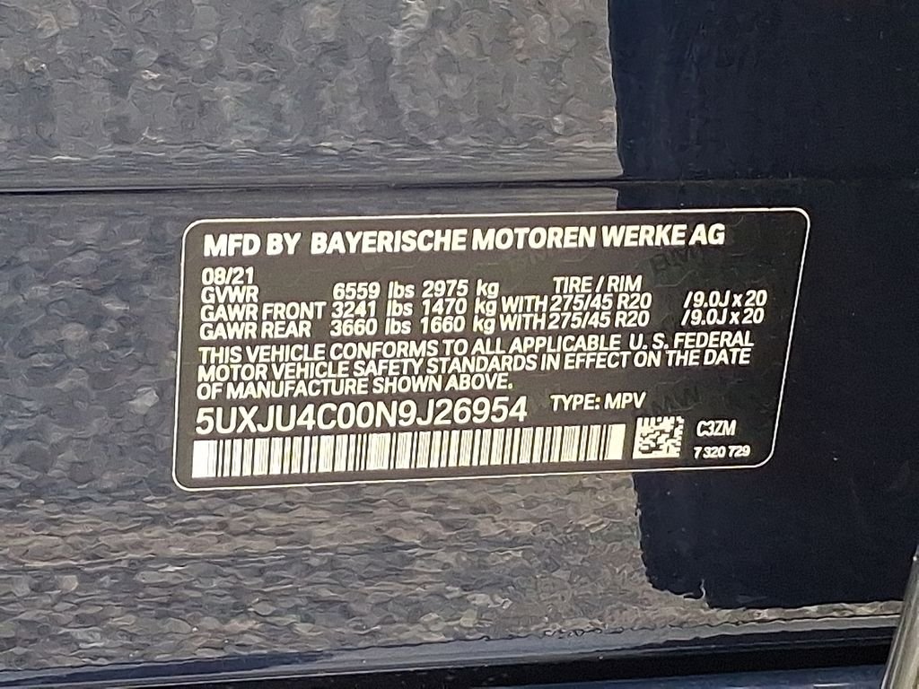 Used 2022 Blue BMW M50i image 26