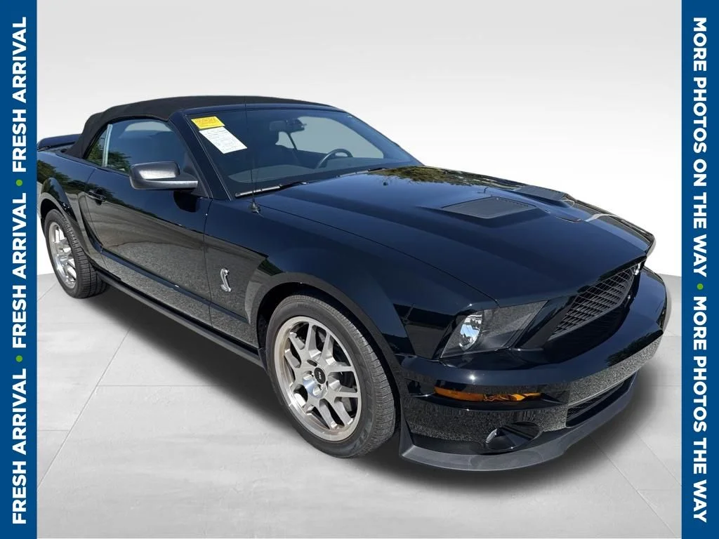 Used 2007 Black Ford Shelby GT500 image 1