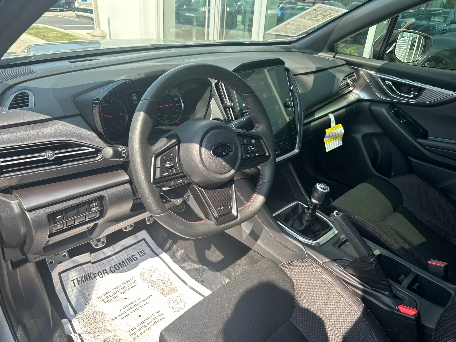 Used 2024 Silver Subaru PREMIUM MANUAL image 10