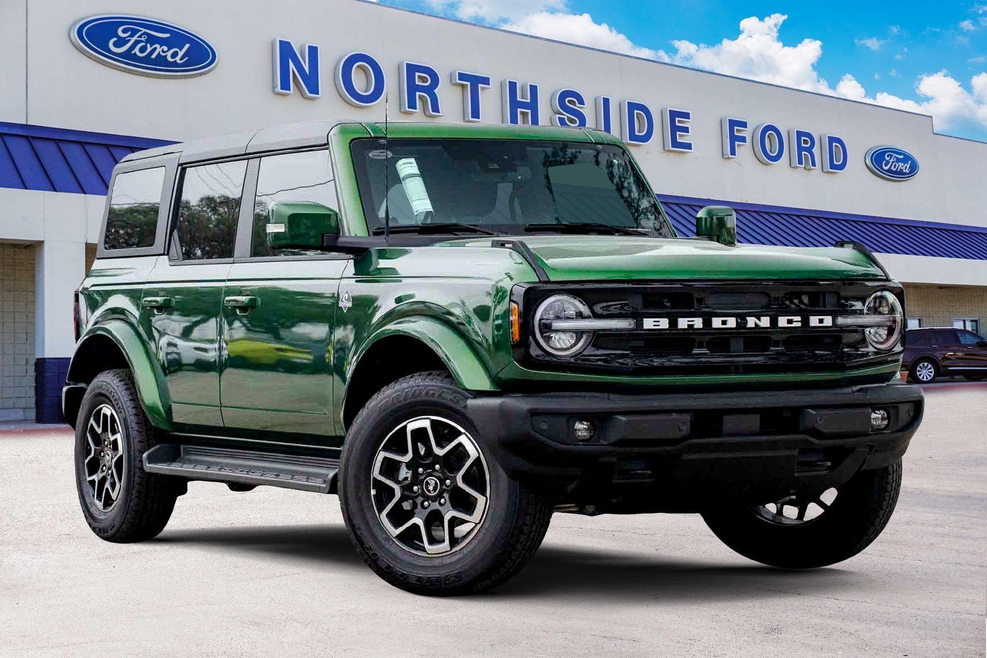 New 2025 Eruption Green Metallic Ford Outer Banks image 1