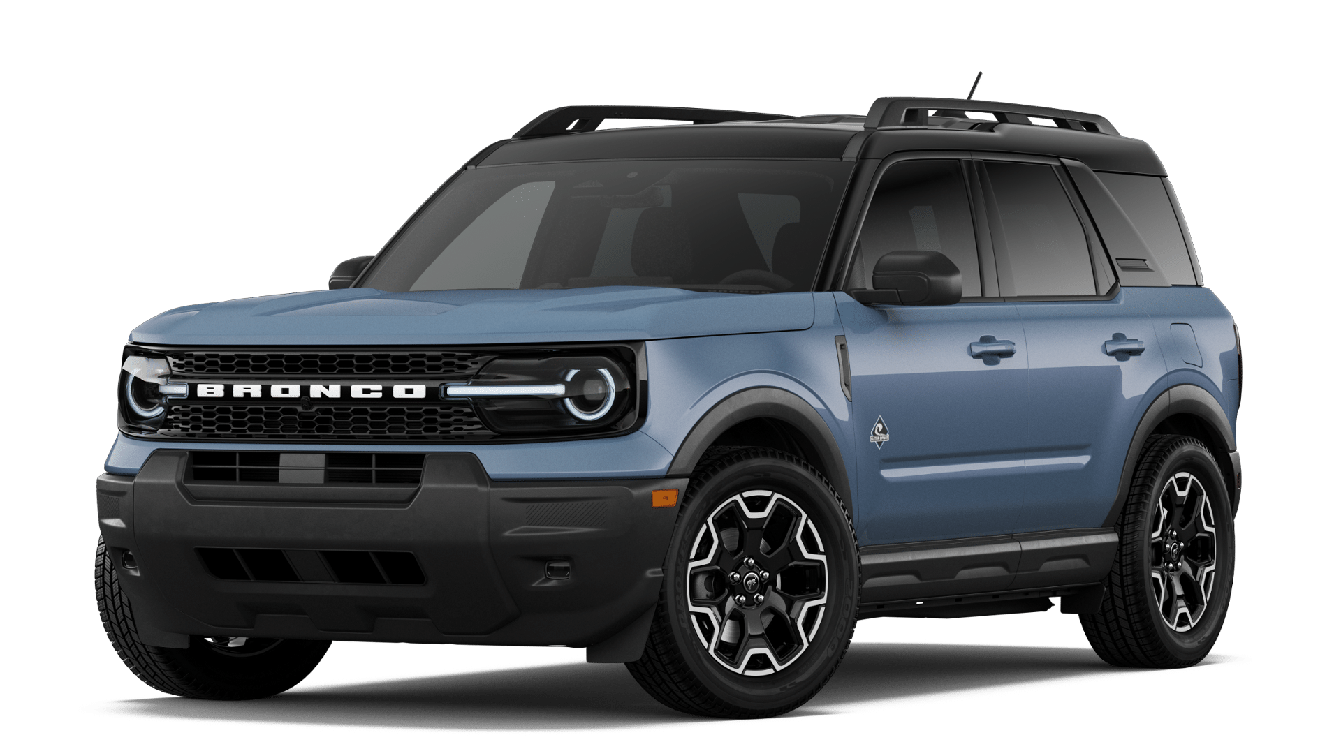 New 2026 Azure Gray Metallic Tri-Coat Ford Outer Banks® image 1