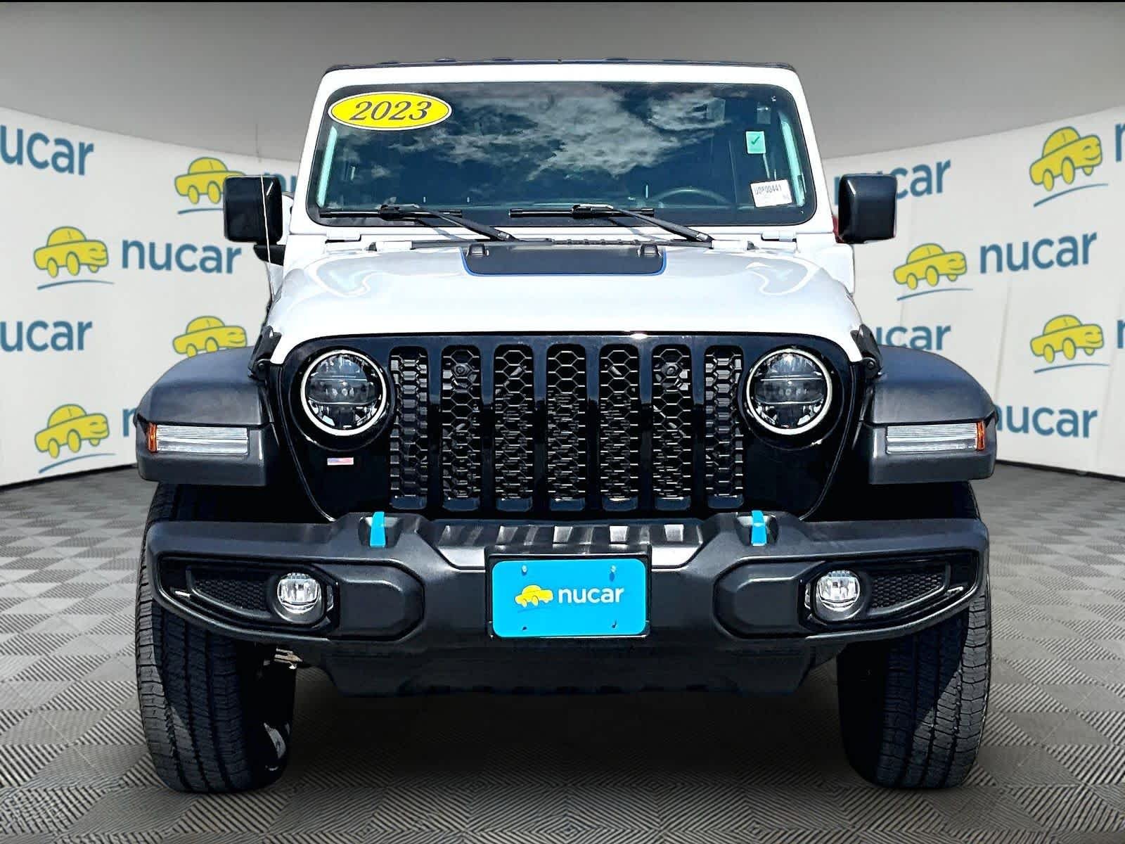 Used 2023 Jeep Wrangler 4xe Willys 4XE with VIN 1C4JJXN60PW592336 for sale in Saint Albans City, VT