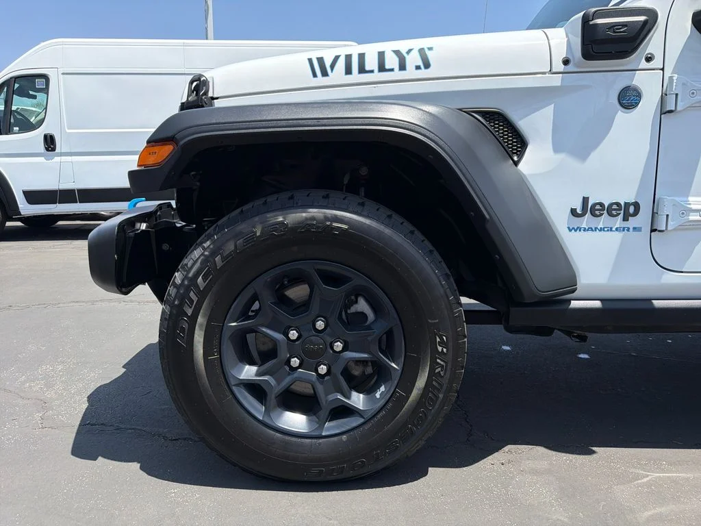 Used 2023 White Jeep Willys 4xe image 9