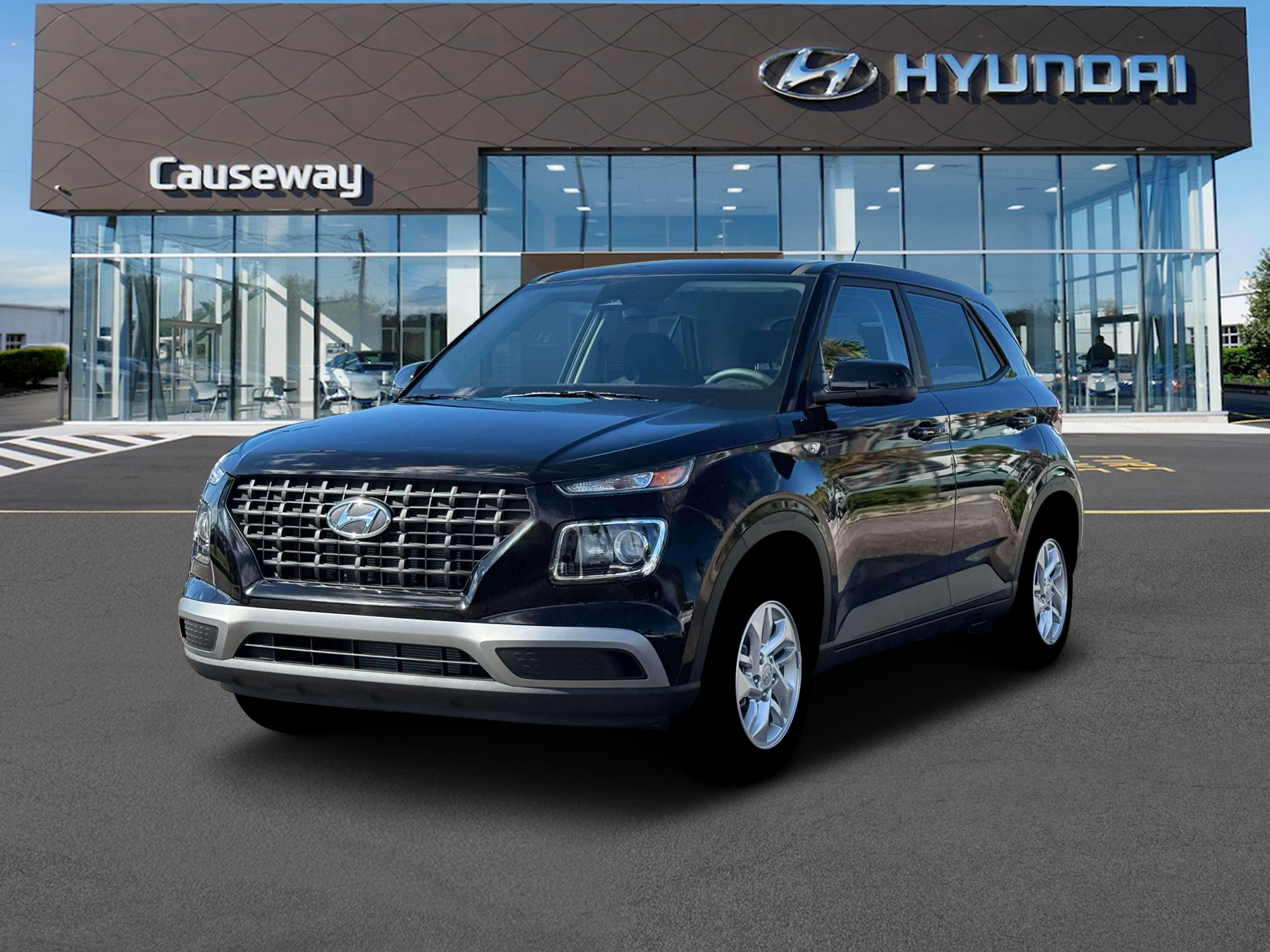 New 2026 Black Hyundai SE image 1