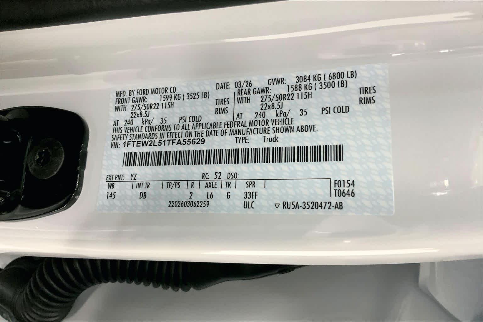 New 2026 Oxford White Ford STX image 20