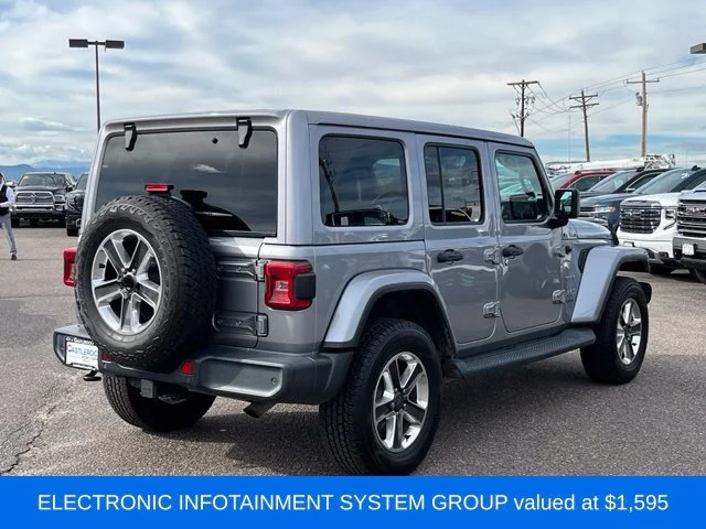 Used 2018 Silver Jeep Sahara 4x4 image 6