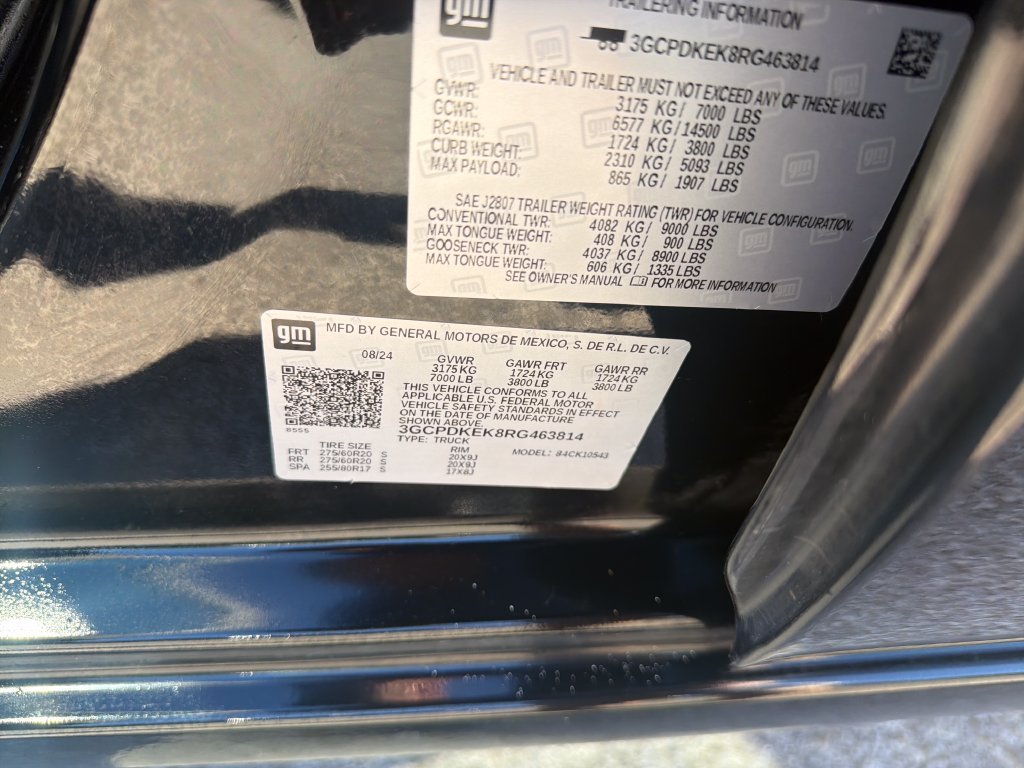 Used 2024 Black Chevrolet LT image 23