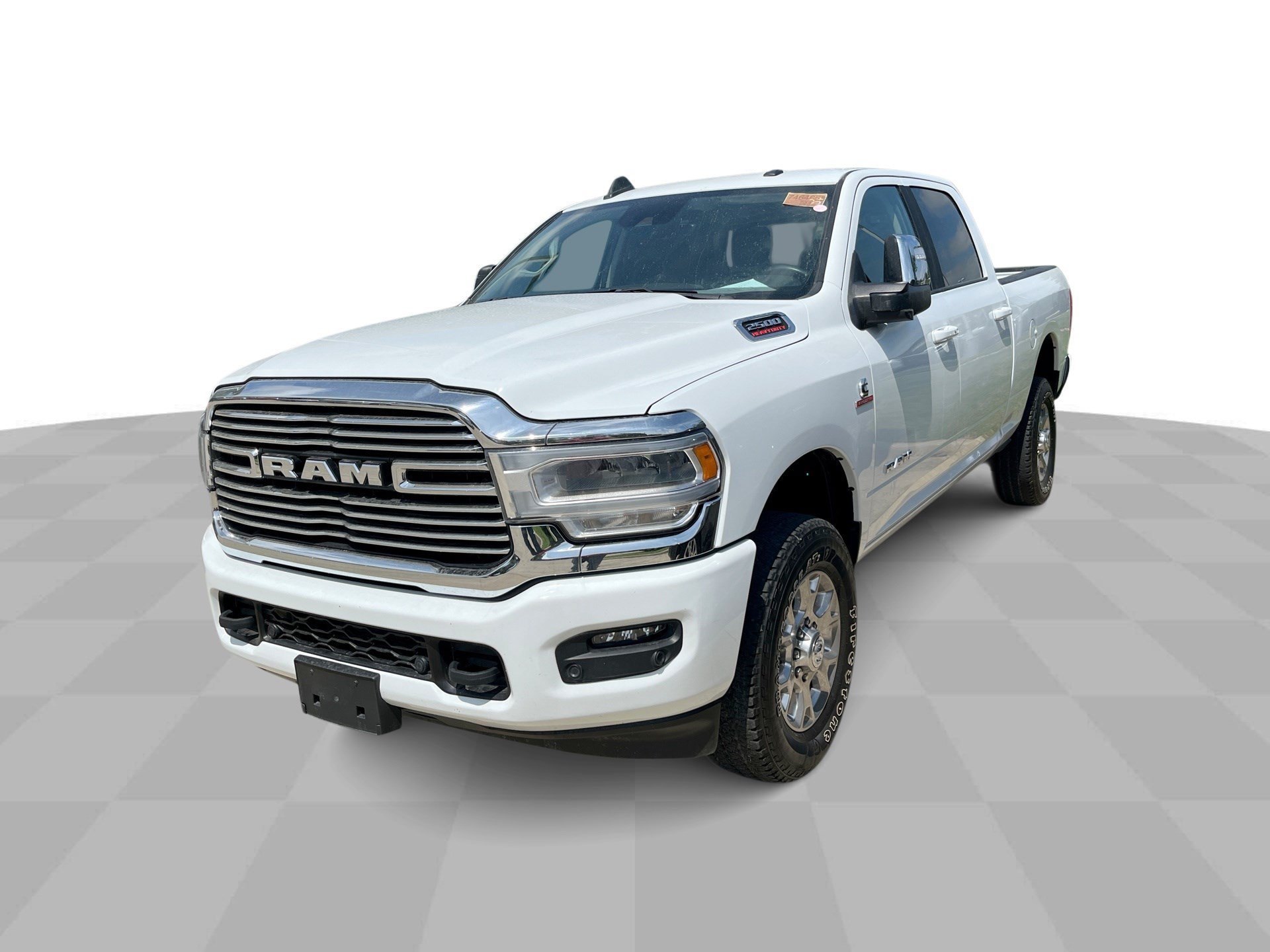 Certified Used 2024 Bright White Clearcoat Ram Laramie image 4