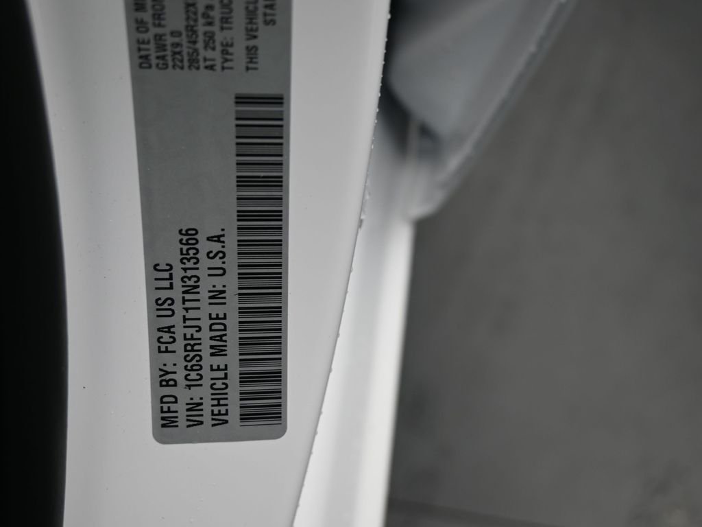 New 2026 Bright White Clear-Coat Exterior Paint RAM Laramie image 18