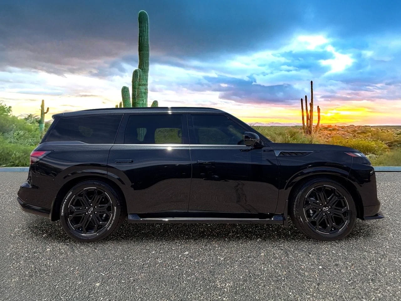 New 2027 MINERAL BLACK INFINITI Sport 4WD image 2