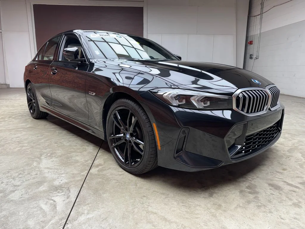 Used 2023 Black BMW 330e xDrive image 8