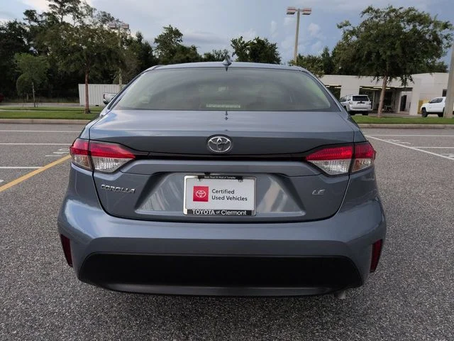 Certified Used 2023 Blue Toyota LE image 5