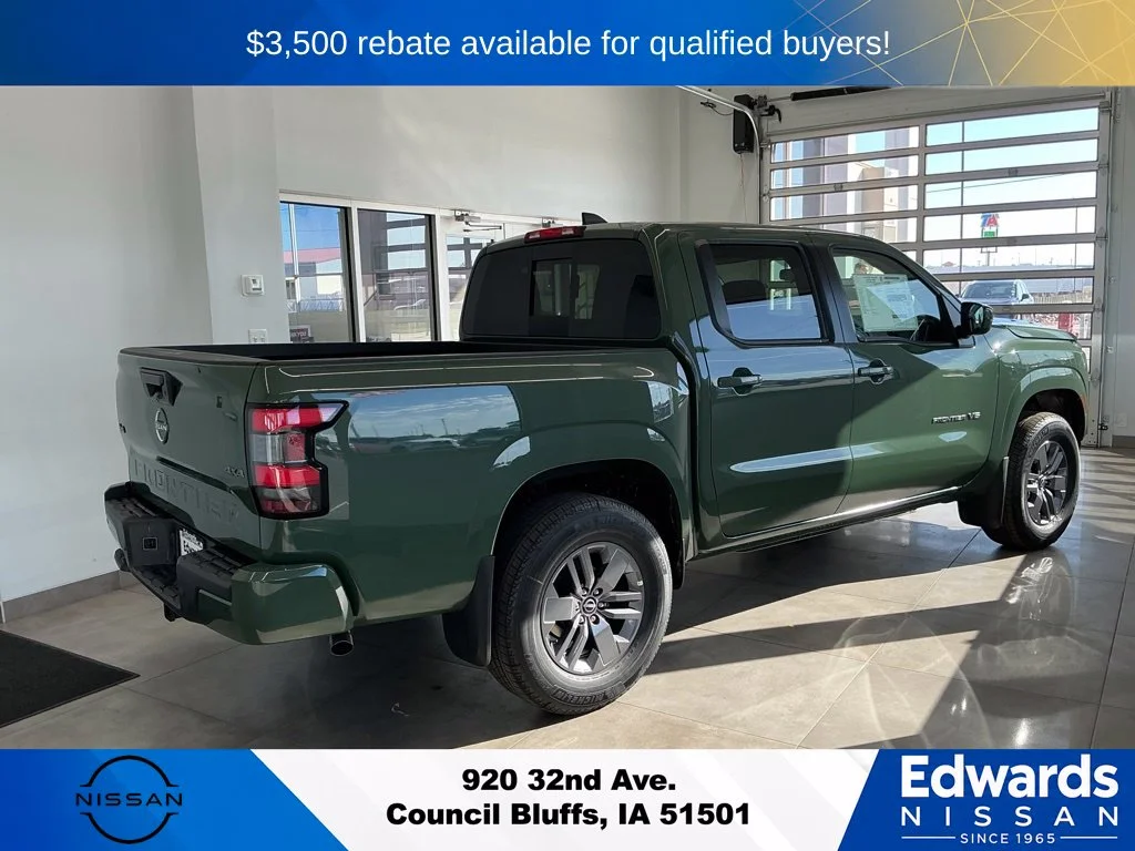 New 2027 Tactical Green Metallic Nissan Crew Cab SV image 6