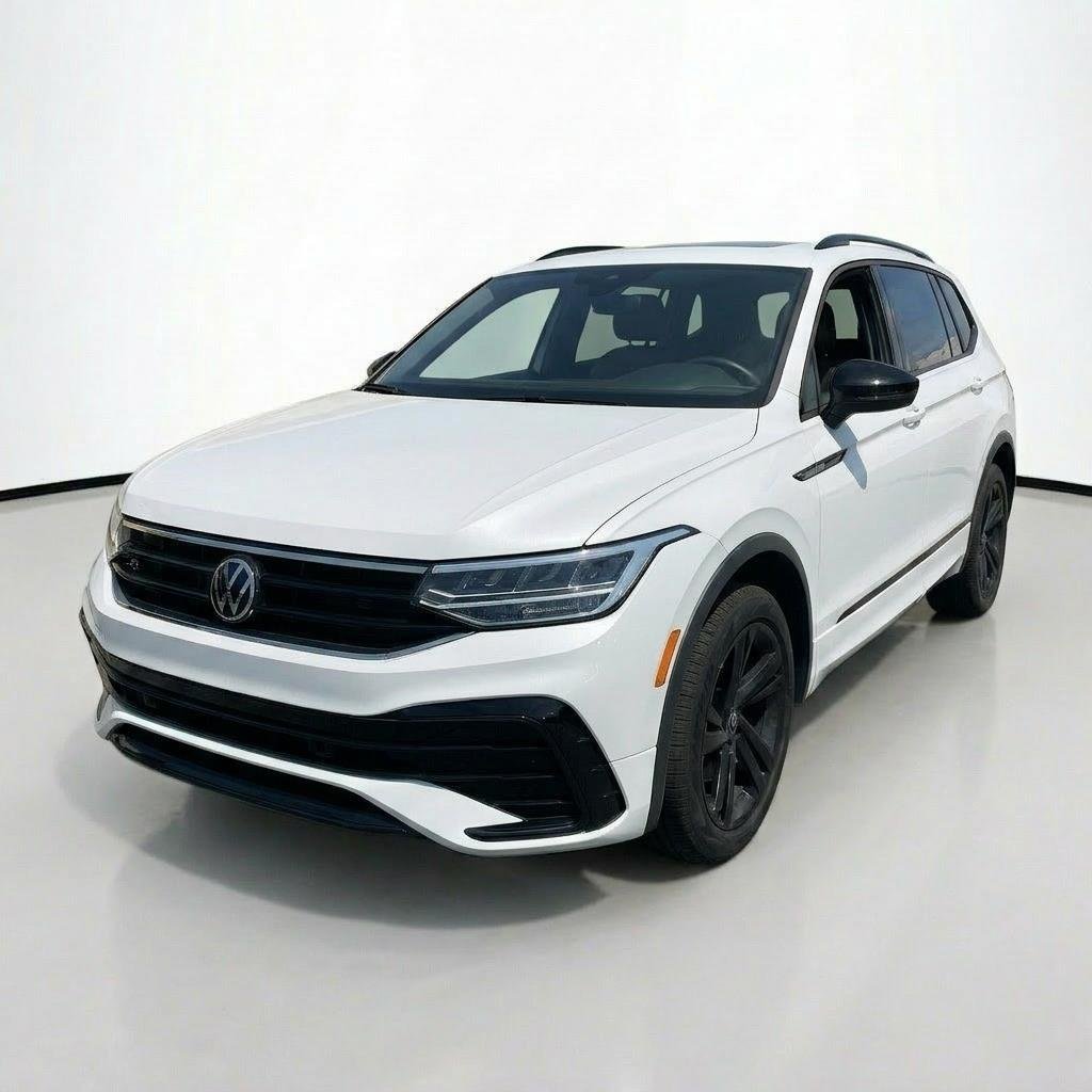 Used 2024 Opal White Pearl Volkswagen SE R-Line Black image 5