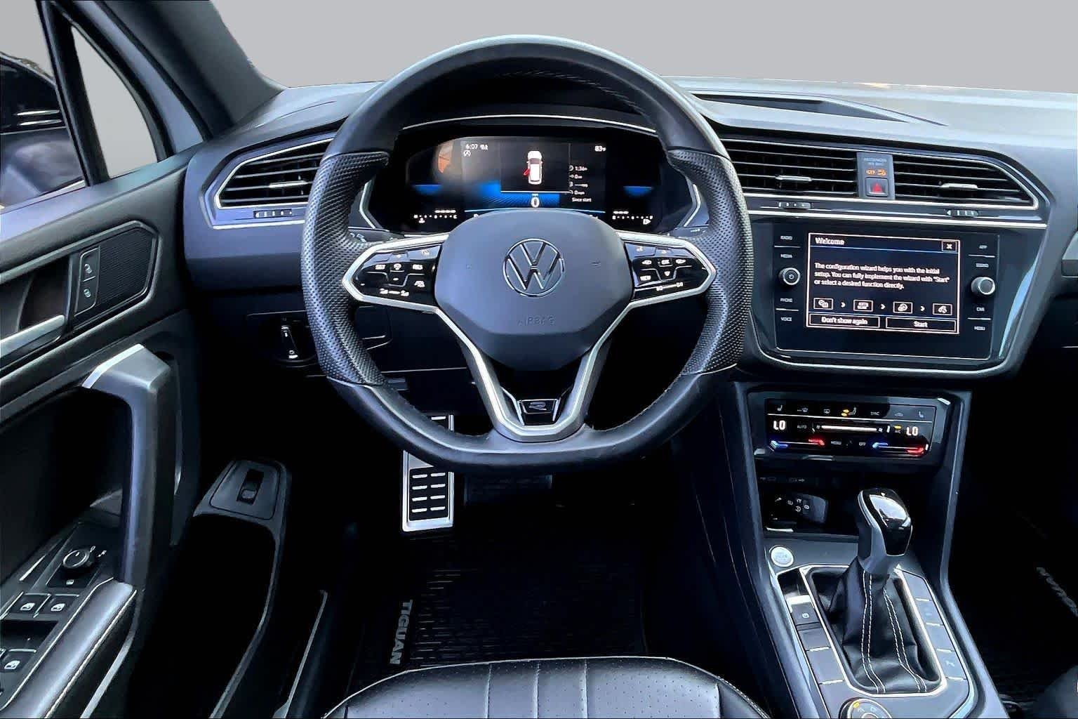 Used 2024 Opal White Pearl Volkswagen SE R-Line Black image 6