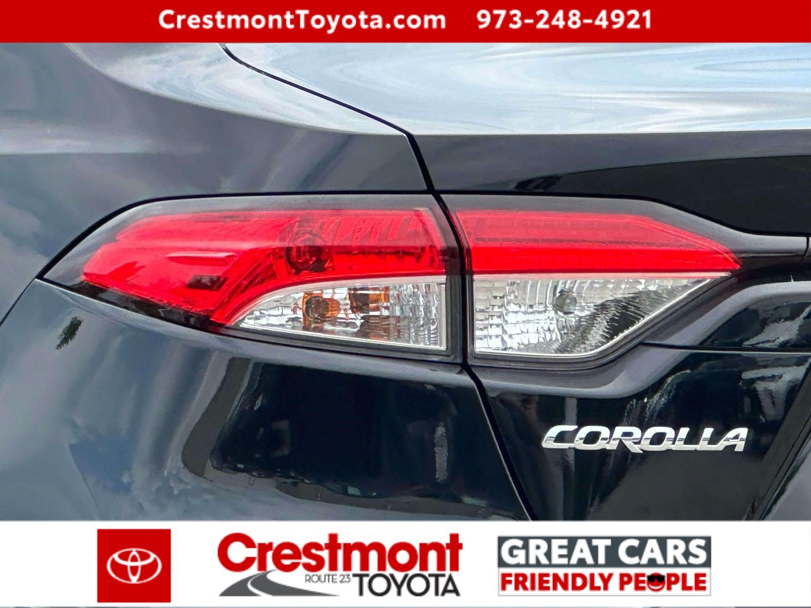 Certified Used 2023 Midnight Black Metallic Toyota LE image 8