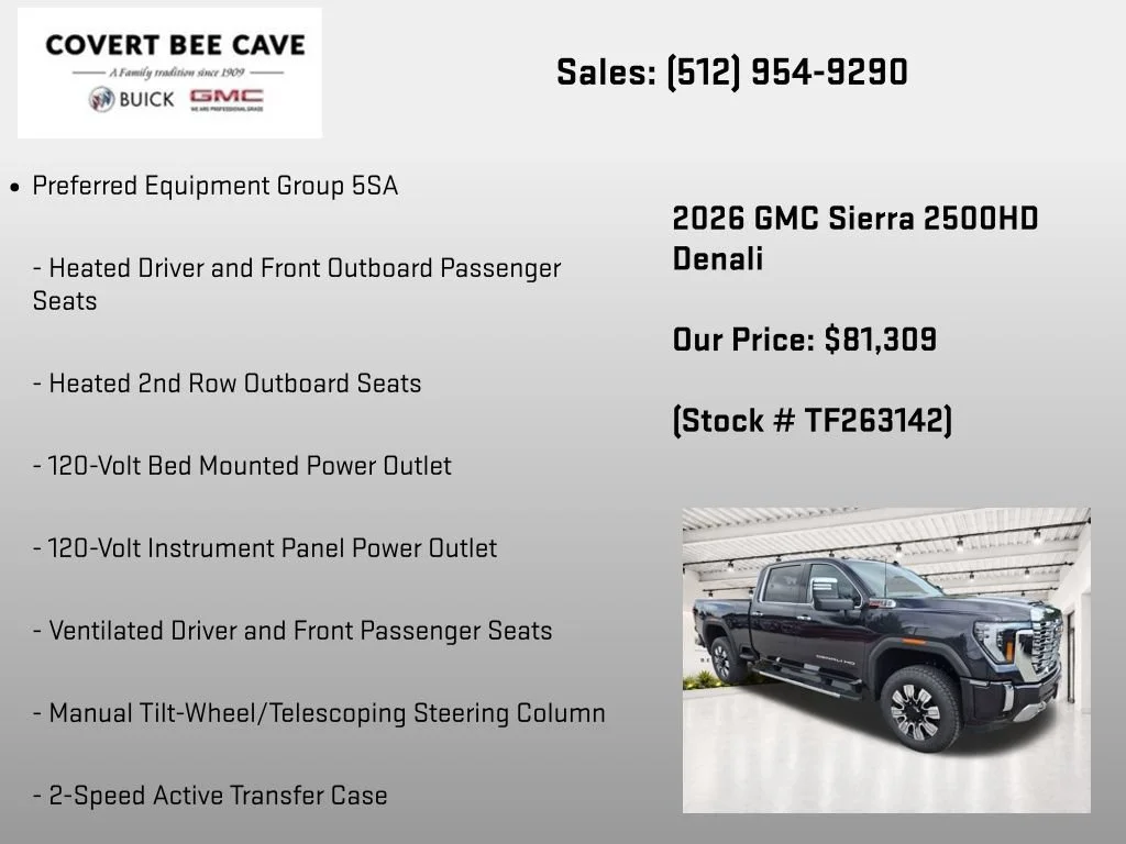 New 2026 Titanium Rush Metallic GMC Denali image 20