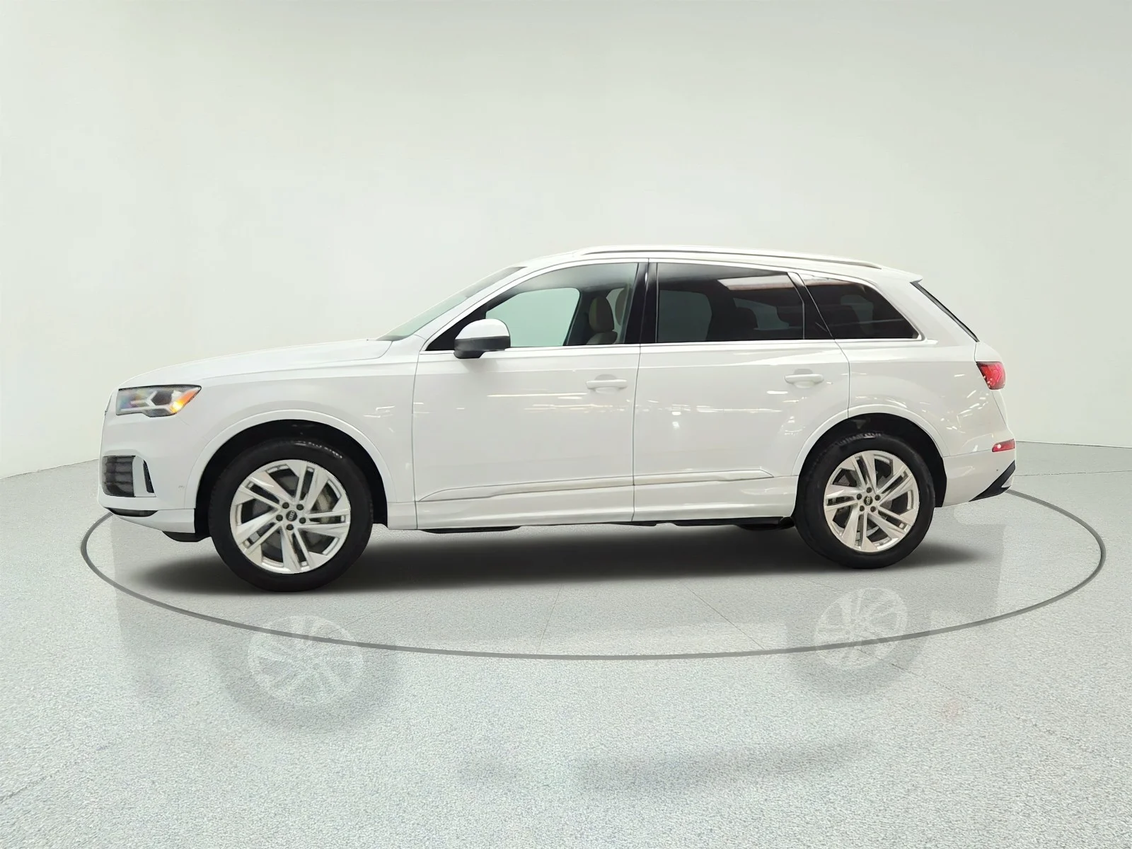 Used 2023 Glacier White Metallic Audi Premium image 8