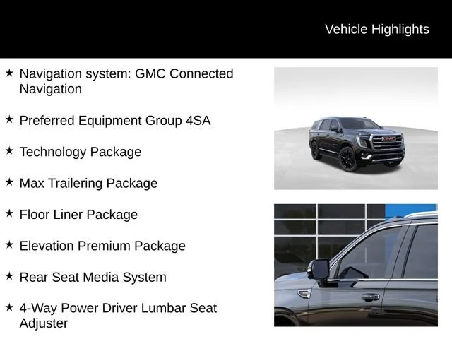 New 2026 Onyx Black GMC Elevation image 8