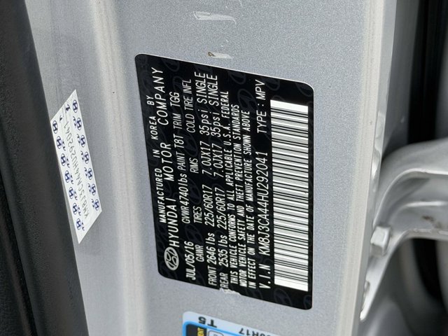 Used 2017 Molten Silver Hyundai SE image 15