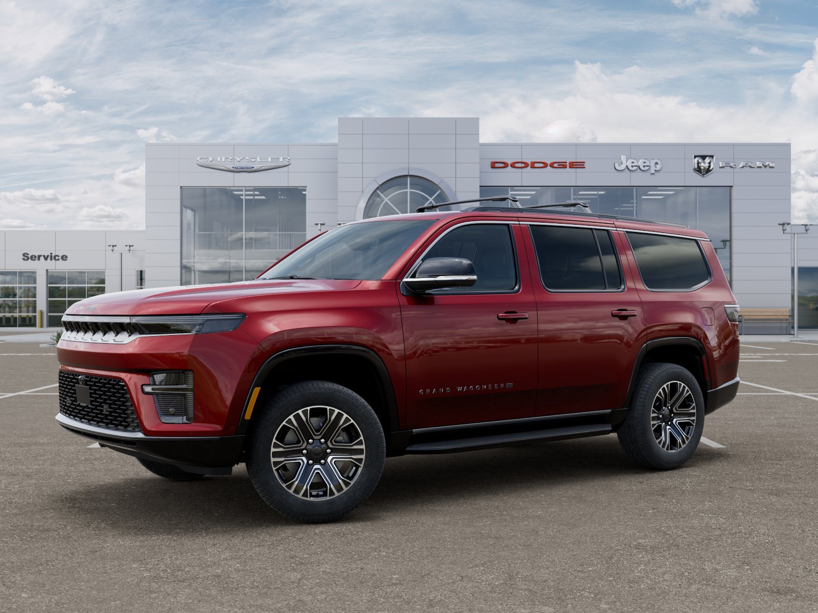 New 2026 Velvet Red Pearl-Coat Exterior Paint Jeep  image 35