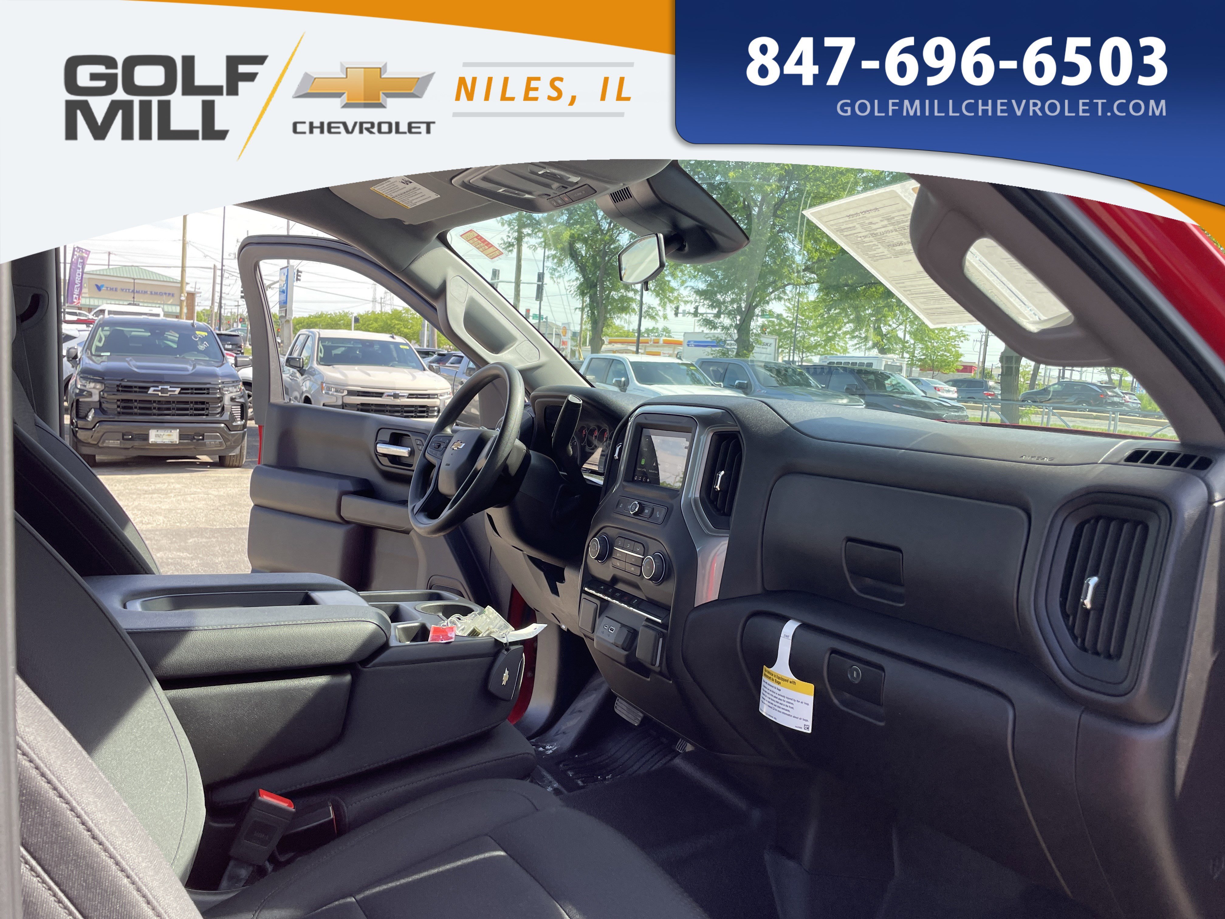 Used 2025 Red Hot Chevrolet Work Truck image 25