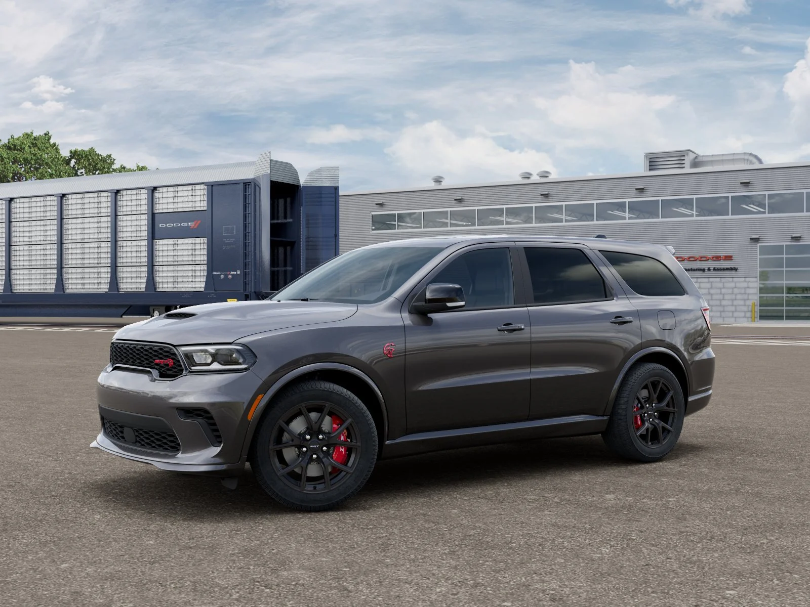 New 2026 Vapor Gray Dodge SRT Hellcat image 1
