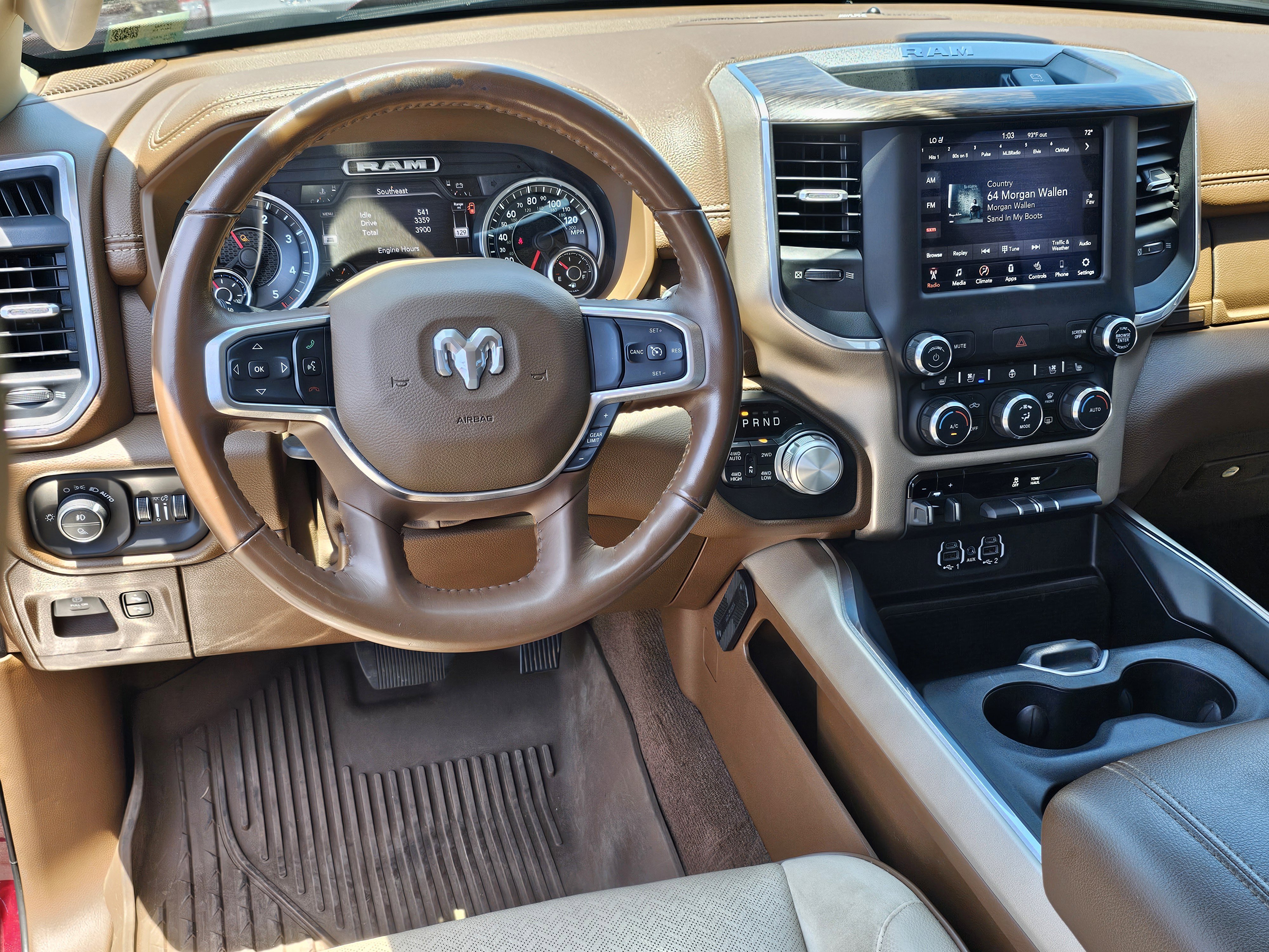 Used 2020 Delmonico Red Pearlcoat Ram Laramie image 34