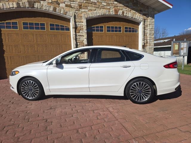 Used 2018 White Platinum Tri-Coat Metallic FORD TITANIUM image 6