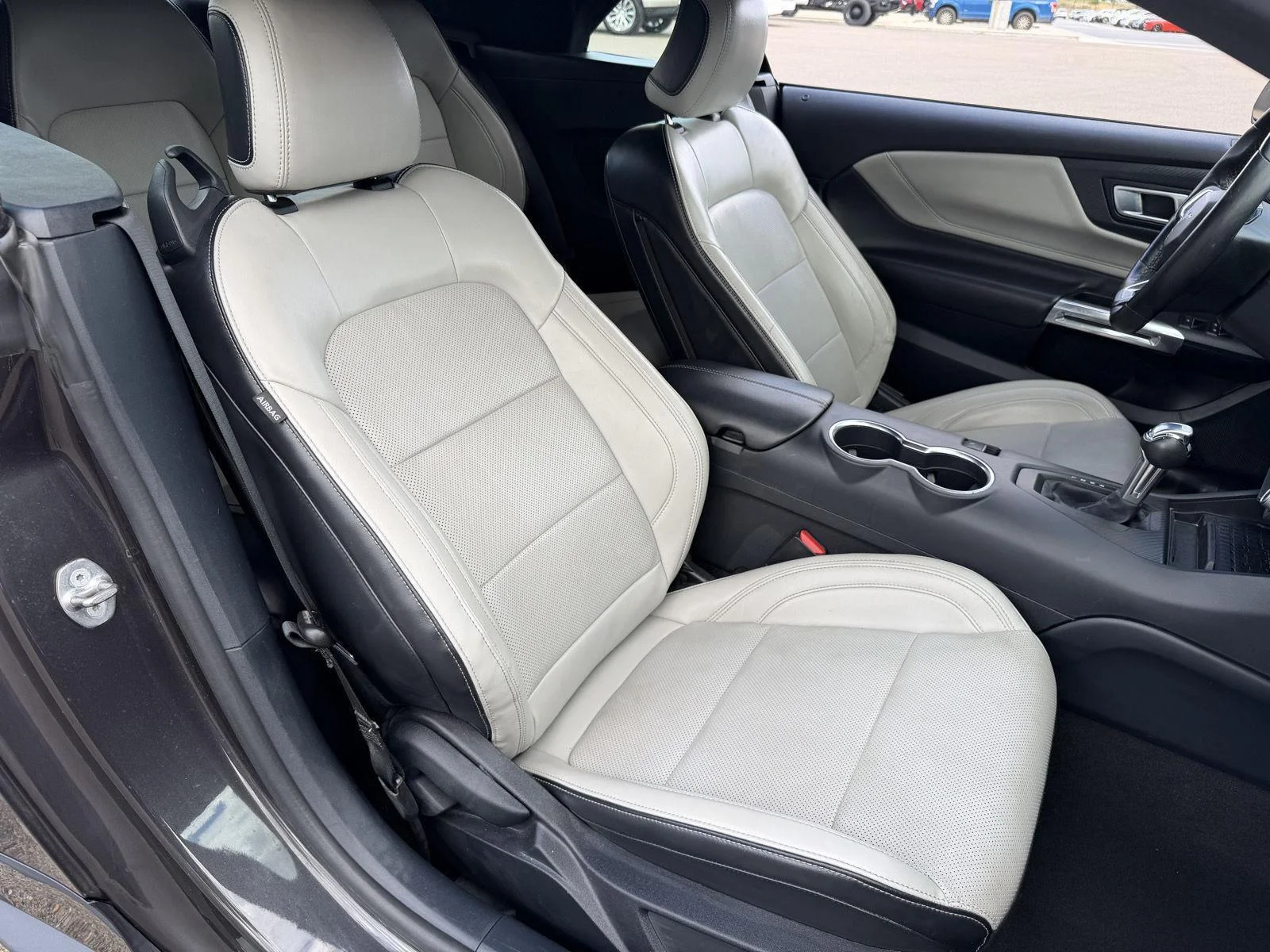Used 2024 Dark Matter Gray Ford EcoBoost Premium image 17