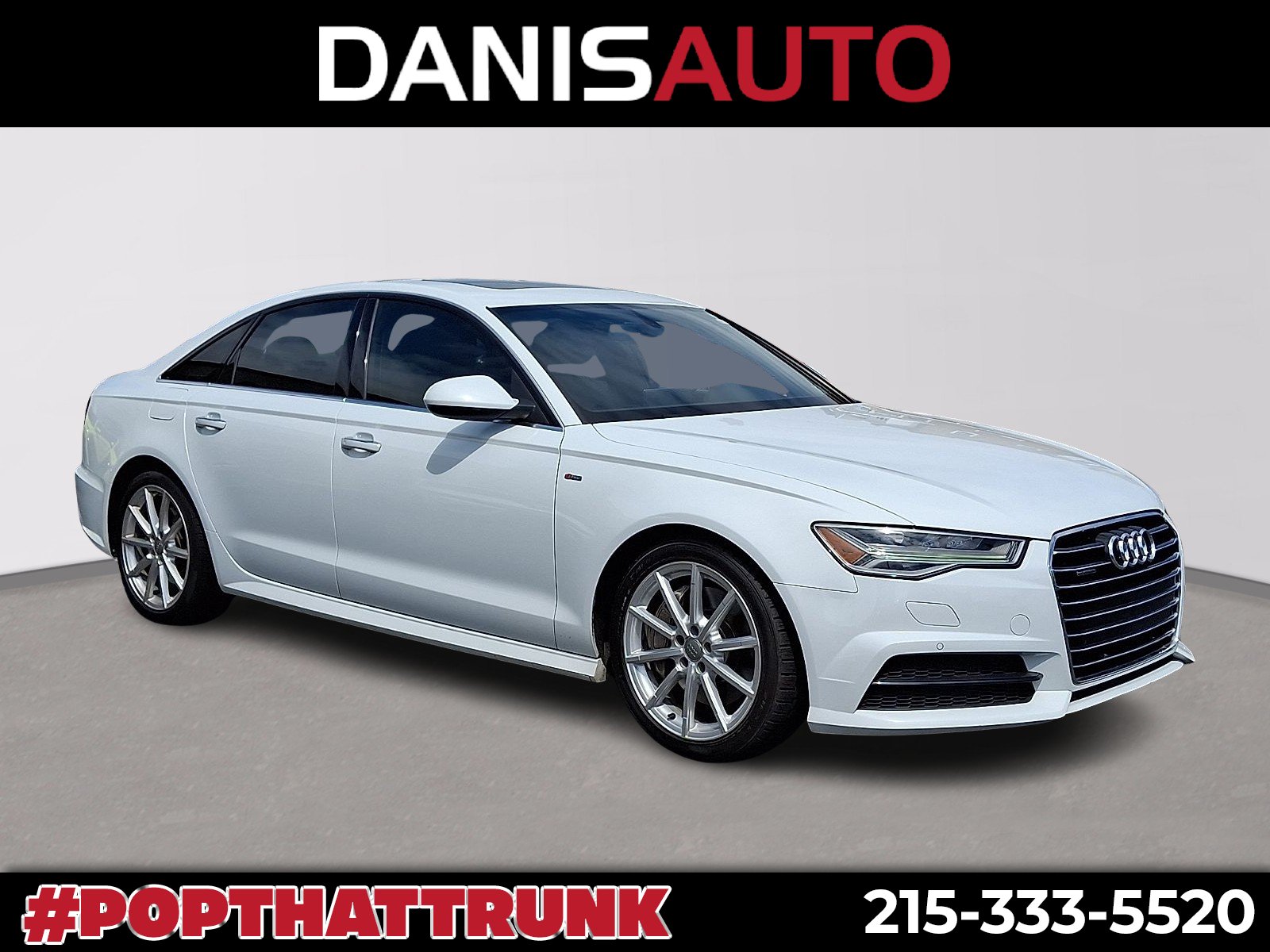 Used 2018 Glacier White Metallic - 2Y2Y Audi 2.0T Premium Plus image 1