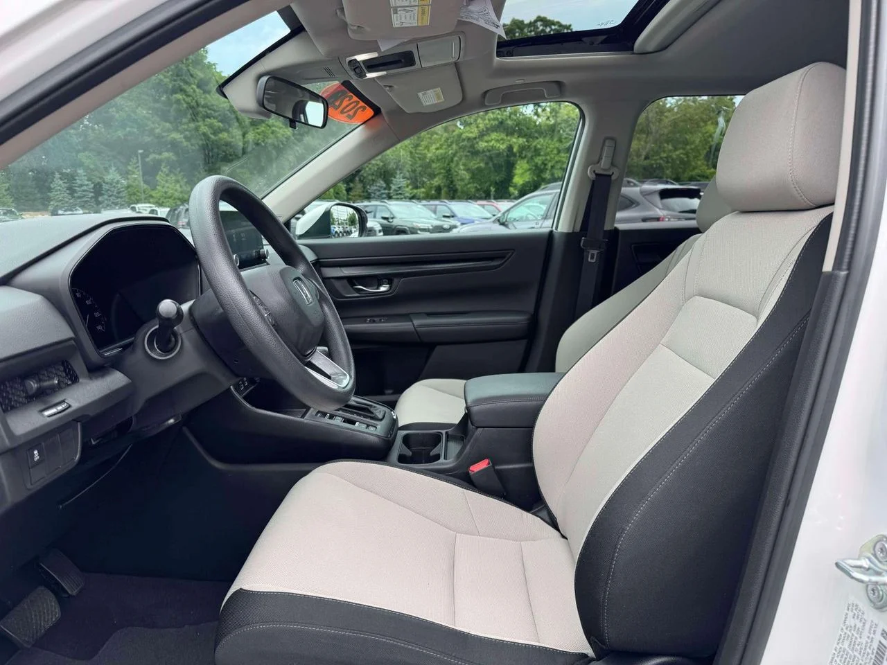 Used 2023 Platinum White Pearl Honda EX AWD image 17