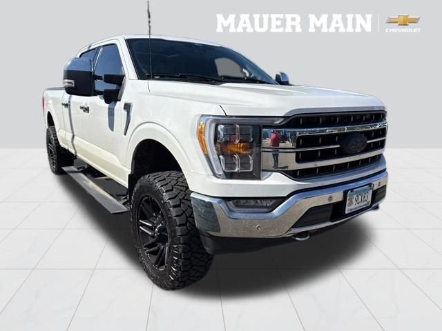 Used 2021 White Ford Lariat image 2