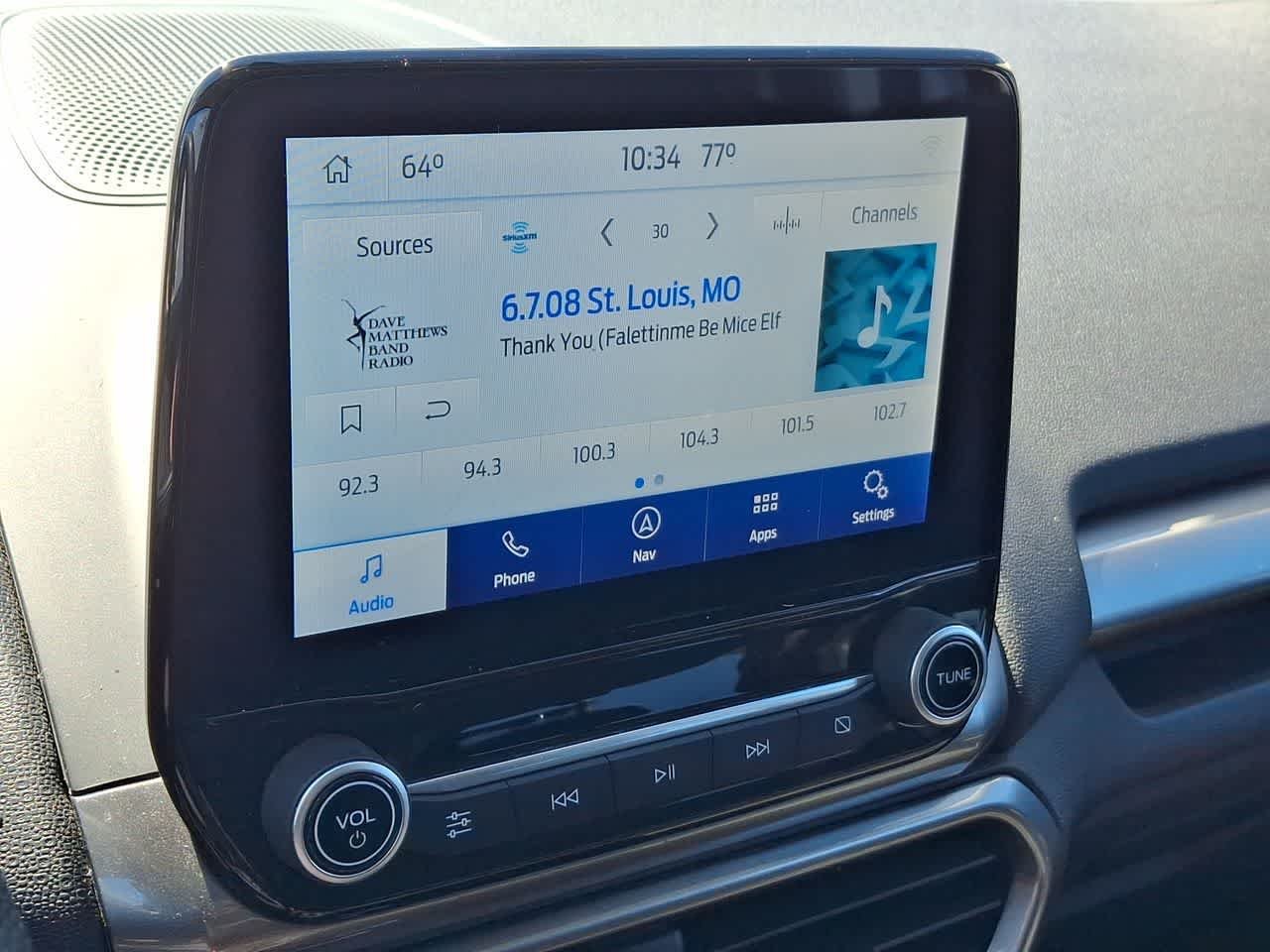 Used 2022 Blue Metallic Ford SE image 20