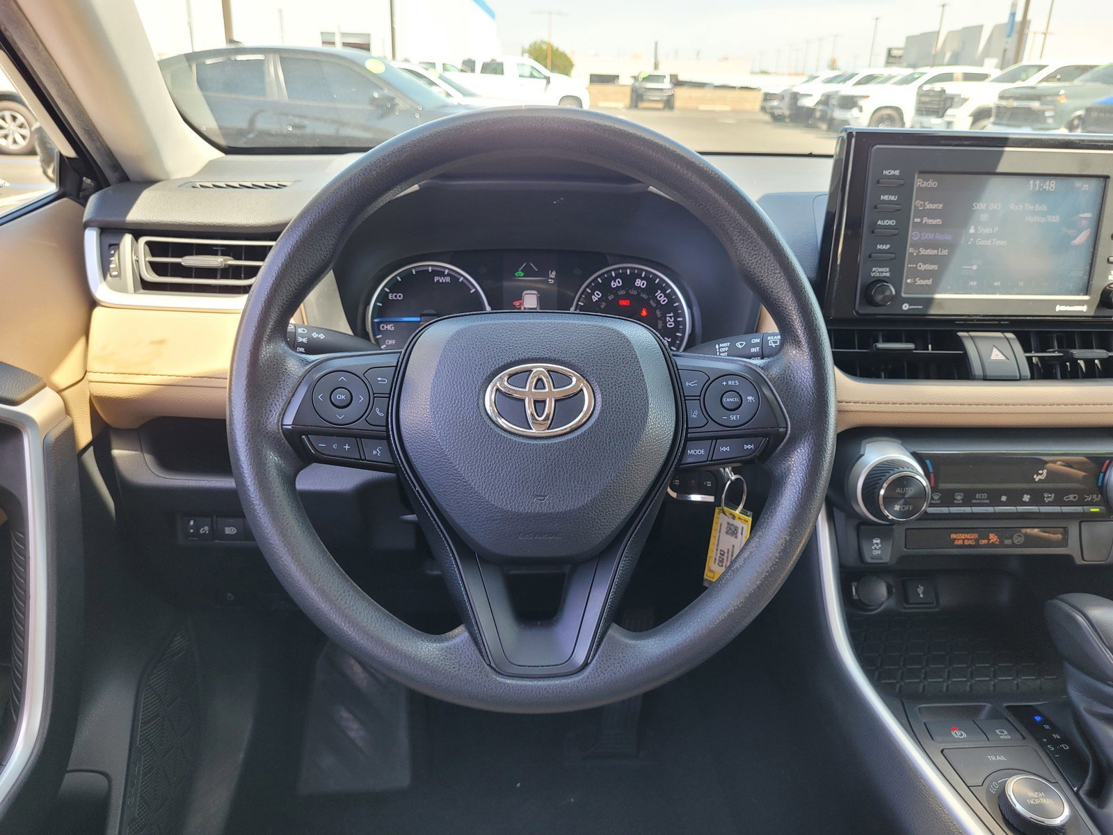 Used 2021 Black Toyota Hybrid LE image 16