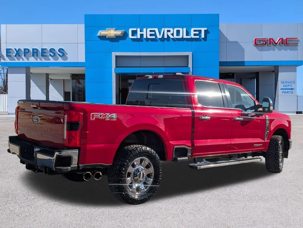 Used 2024 Red Ford Lariat image 3