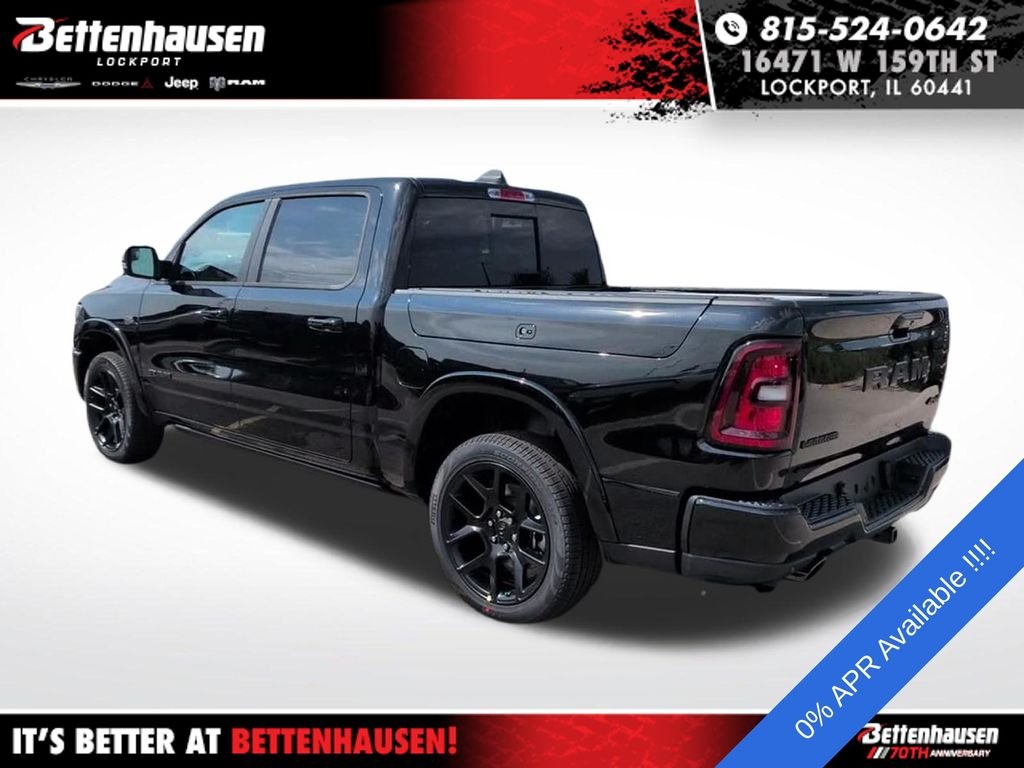 New 2027 Diamond Black Crystal Pearl-Coat Exterior Paint RAM Laramie image 10